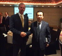 執(zhí)行主席趙晨先生一行出席澳大利亞農(nóng)業(yè)議會(huì)次長(zhǎng)早餐會(huì) 　　　　　　　　　　　　　　